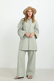 Oversize Gömlekli Takım